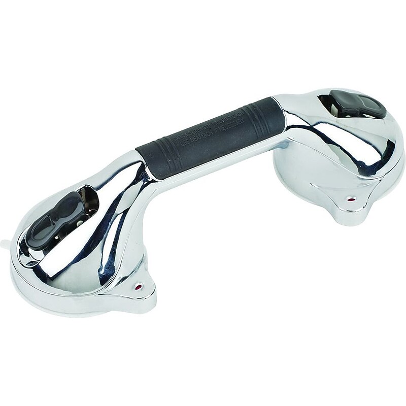 Briggs Healthcare 12" Suction Cup Grab Bar, Chrome (521-1561-1912) image 1