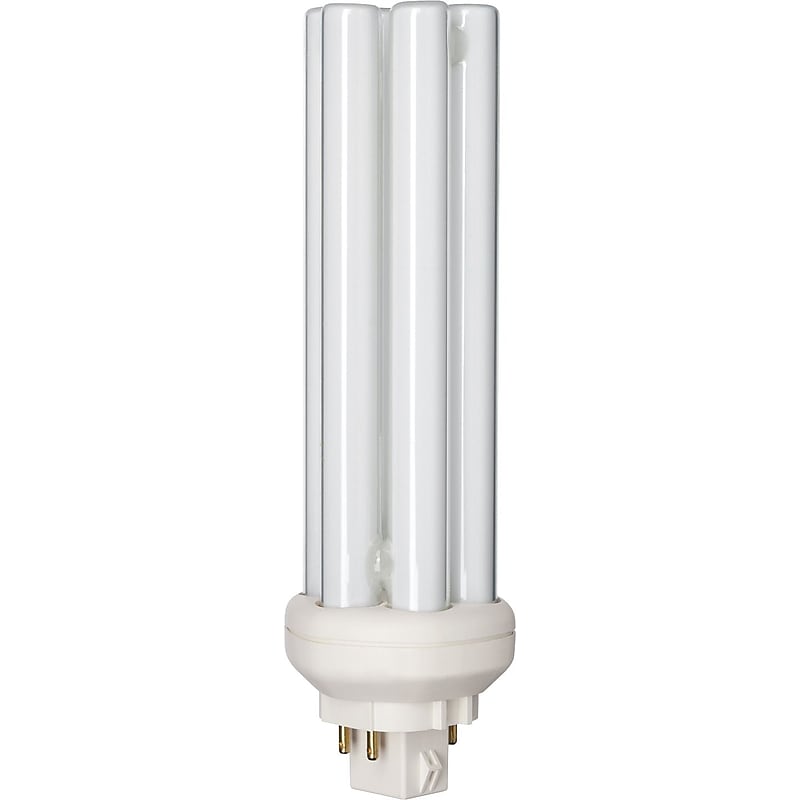 Philips Compact Fluorescent PL-T Lamp, 32 Watts, 4-Pin, Warm White, 10PK image 1