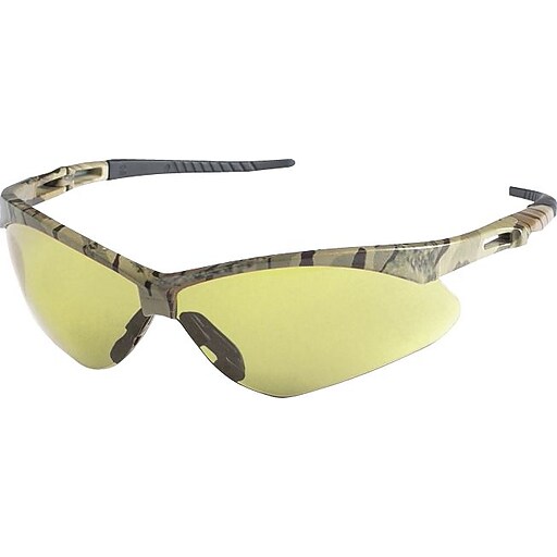 KleenGuard V30 Nemesis™ Safety Eyewear, Camouflage, Amber, AntiFog, 1