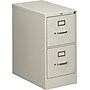 HON 510 Series 2-Drawer Vertical File Cabinet, Locking, Letter, Light Gray, 25" (H512PQ)~#|#~s0932548_sc7