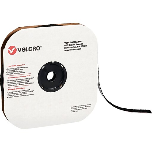 Velcro Loop Only Tape 5/8" x 75' Sticky Back Hook & Loop Fastener
