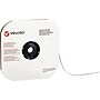 Velcro Loop Only Dots 1/2" Dia. Sticky Individual Back Hook & Loop Fastener, White, 1440/Carton (VEL124)~#|#~s0932608_sc7