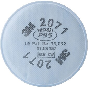 3M™ 2000 Particulate Filter, P95, Non-Oil Particulates, 2/PK