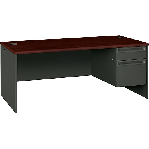 HON 38000 Series Right Pedestal Office Desk or Computer Desk NEXT2017