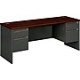 HON® 38000 Series Steel Kneespace Credenza with Locks, Charcoal, 72"W x 24"D x 29 1/2"H~#|#~s0932897_sc7