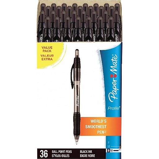Paper Mate® Profile™ Retractable Ballpoint Pen, Bold Point 1.4 mm