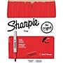 Sharpie Permanent Markers, Fine Tip, Red, 36/Pack (1920937)~#|#~s0933667_sc7