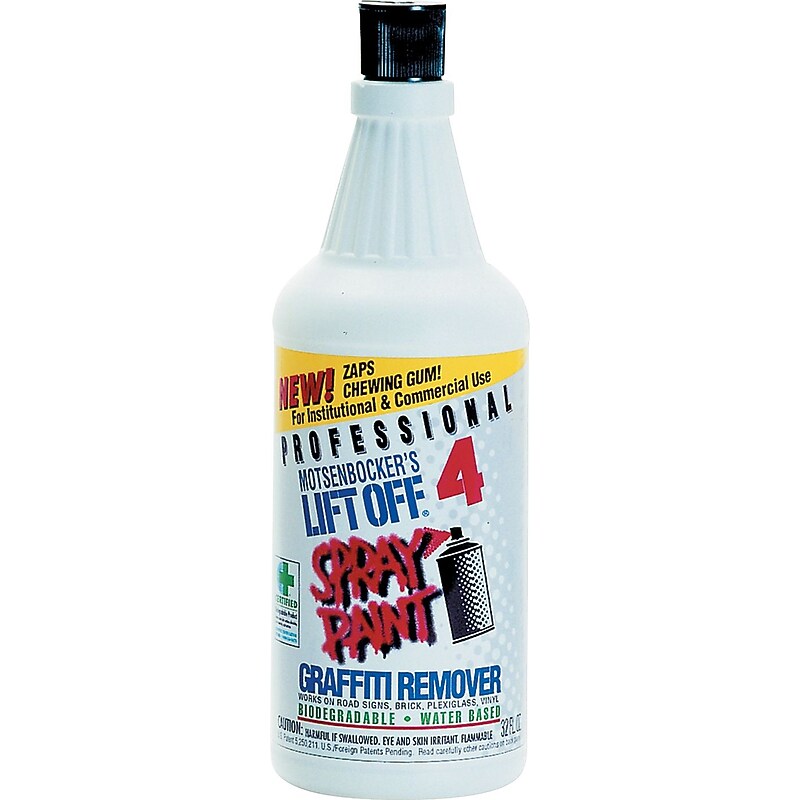 4 Spray Paint Graffiti Remover, 32 oz., Bottle, 6/Carton (MTS41103) image 1