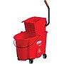 Rubbermaid Commercial WaveBrake Bucket & Wringer, 35 Quart, Red (RCP758888RD)~#|#~8ED26915-CF70-4E58-8C4436EAB0E1DAFA_sc7