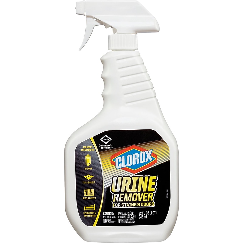 Clorox Urine Remover Disinfecting Stain & Odor Remover, Clean Floral Scent, 32 oz., 9/Carton (CLO31036CT) image 1