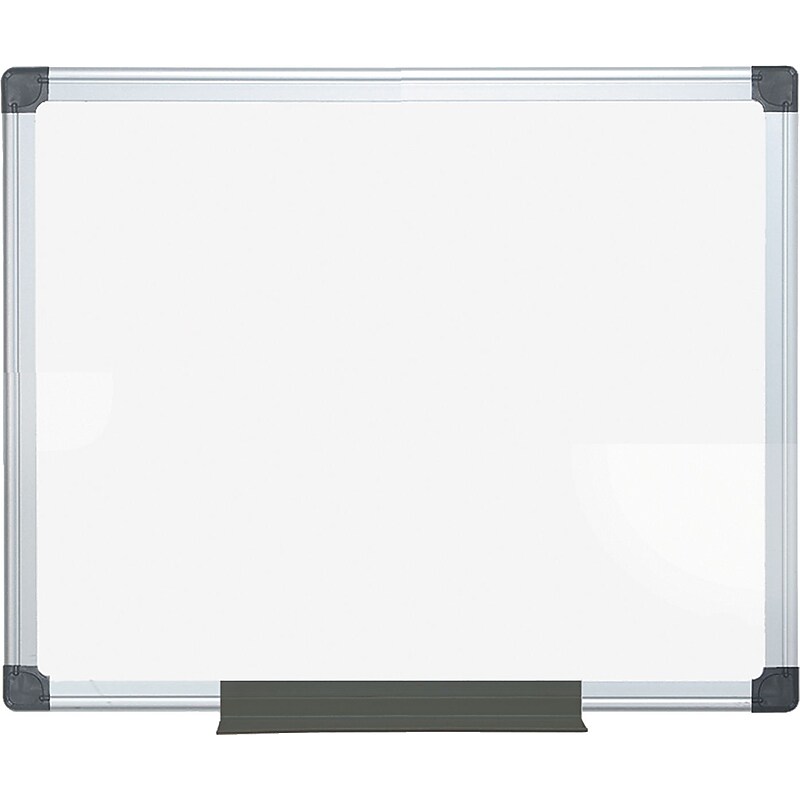 MasterVision  Porcelain Value Dry Erase Board, White, 36" X 24" X 1" (CR0601170MV) image 1