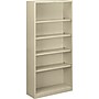 HON Brigade 71"H 5-Shelf Bookcase, Putty (PHS-55)~#|#~s0937135_sc7