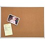 Staples Durable Cork Bulletin Board, Aluminum Frame, 17" x 23" (85112B-PL/43800)~#|#~s0937311_sc7