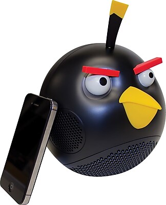 Angry Birds Black Bird 2.1 Speaker System with Bass Control