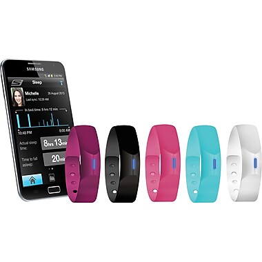 Skechers GOwalk Activity Tracker Wristband with App, Built-in LED Lights