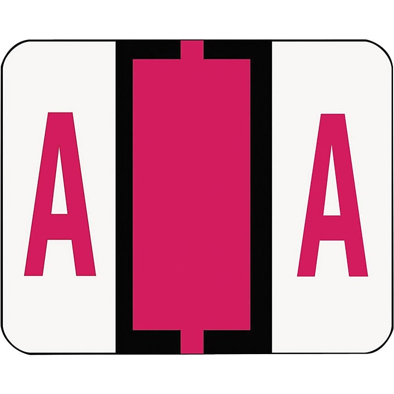 Medical Arts Press® TAB® Products Compatible Alpha Binder Sheet Style Labels, Letter A image 1