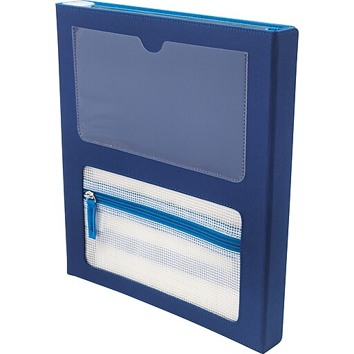 Designed By Students Super Folder Blue/Light Blue at Staples