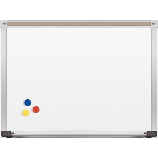 BestRite Deluxe, 18" x 24", Porcelain Steel Whiteboard (202AA25) at
