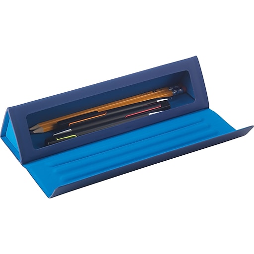 Designed By Students Big Props Pencil Case Blue/Light Blue at Staples