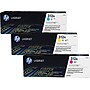 HP 312A Cyan/Magenta/Yellow Standard Yield Toner Cartridge, 3/Pack (CF440AM)~#|#~s0945164_sc7