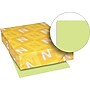 Exact Brights Colored Paper, 20 lbs., 8.5" x 11", Bright Green, 500 Sheets/Ream (WAU26791)~#|#~s0947428_sc7
