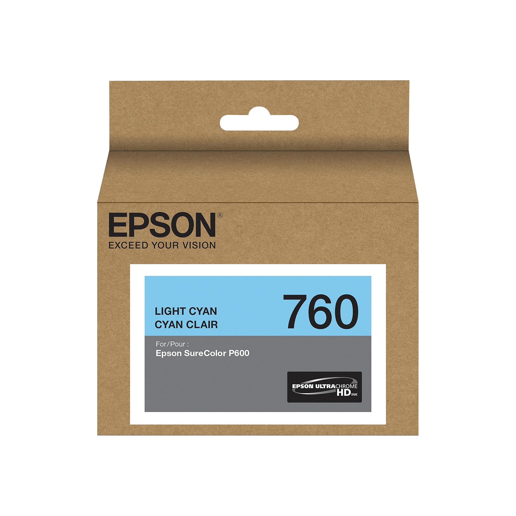 Epson 760 Ultrachrome Light Cyan Standard Yield Ink Cartridge Sansujyuku sansujyuku.com