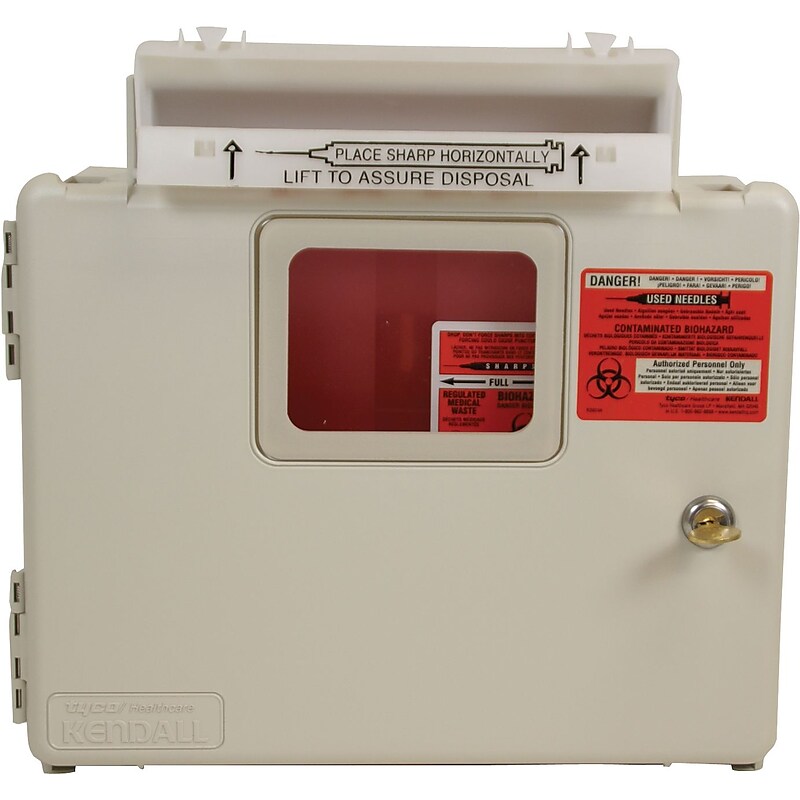 Unimed Sharpstar Locking Sharps Container, 5 Quart (SWMU000609) image 1