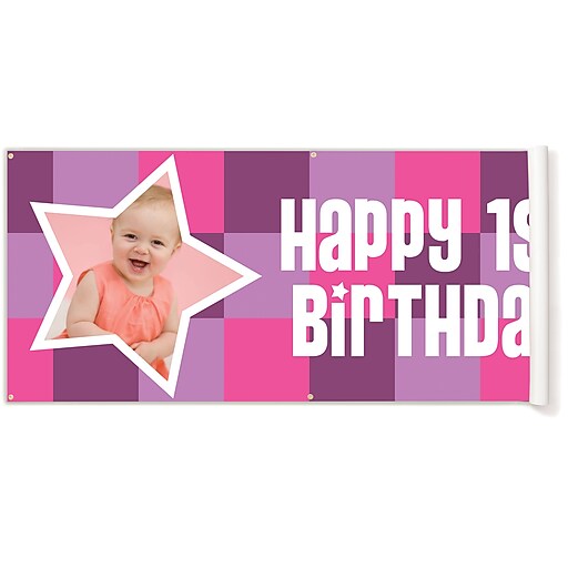 Birthday Banner Staples