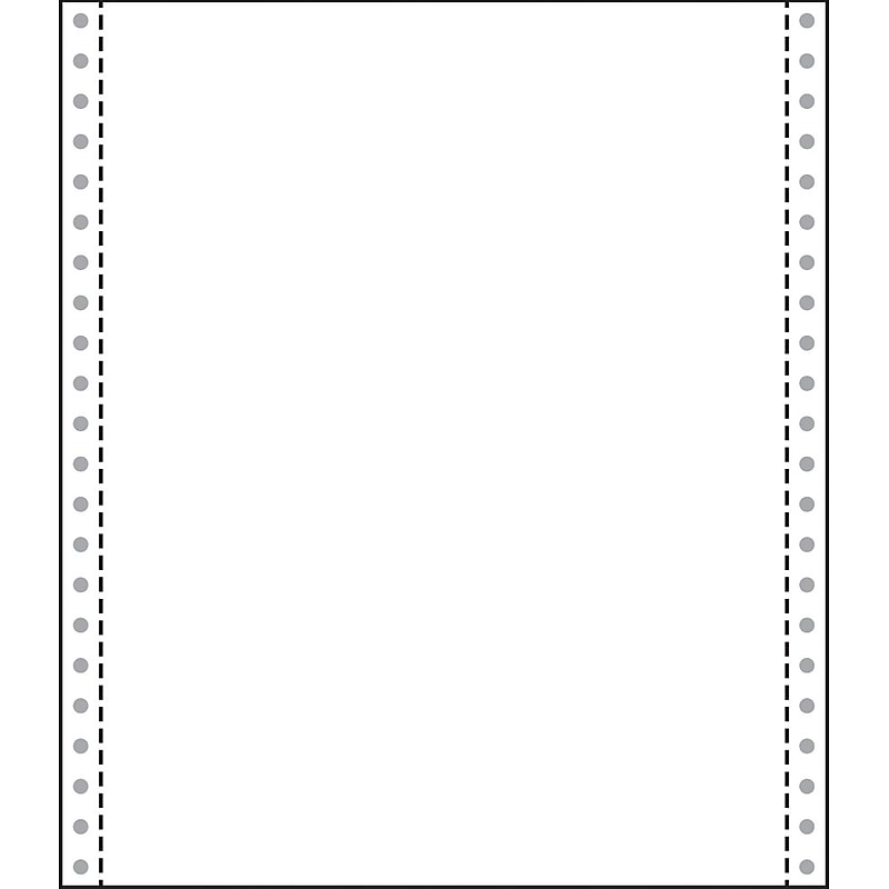 Printworks Professional 9.5" x 11", Computer Paper, 13 lbs., White, 1400 Sheets/Carton (02242) image 1