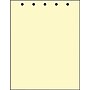 Printworks Professional 8 1/2" x 11" 5 Hole Punch Specialty Paper, 20 lbs., Canary Yellow, 2500/Case (04337)~#|#~s0950051_sc7