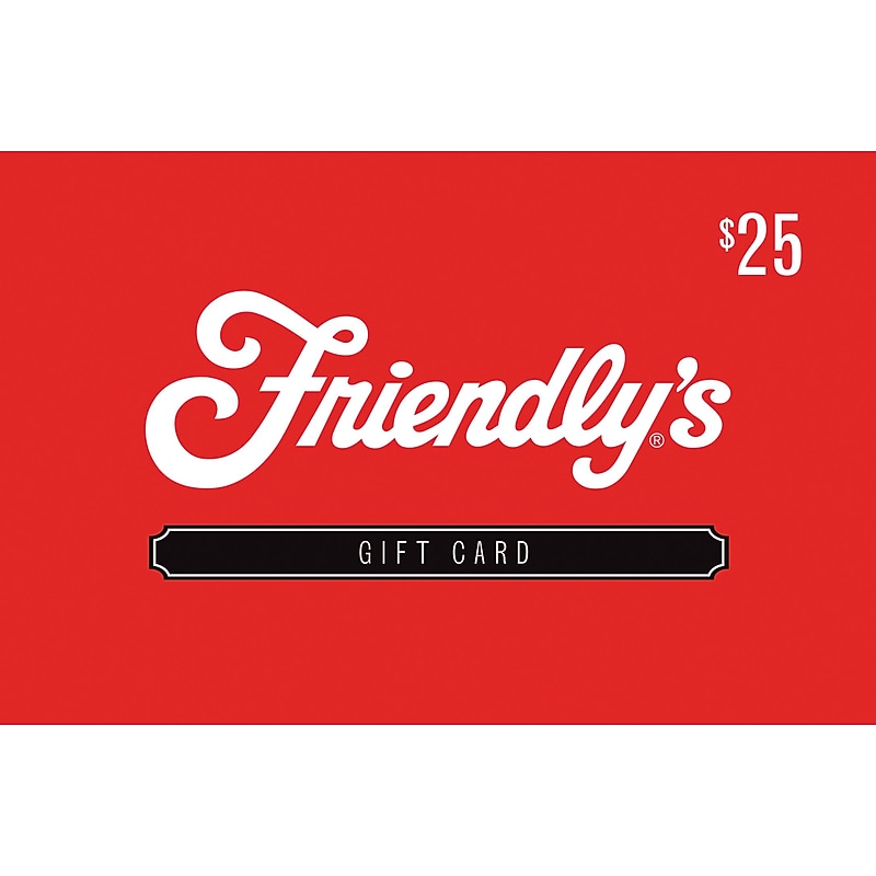 Friendly's $25 Gift Card Email Delivery (67850B2500) image 1