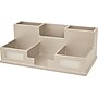 Victor Technology Wood Desk Organizer with Smart Phone Holder, Classic Silver, 5.5" x 10.4" x 3.5"~#|#~s0951555_sc7