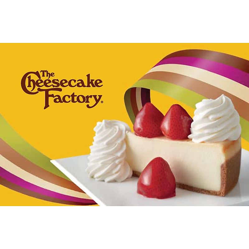 The Cheesecake Factory e-Gift Card $100 (73456B10000) image 1