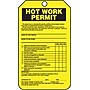 Accuform Safety Tag, HOT WORK PERMIT, 5¾" x 3¼", RP-Plastic, 25/Pack (TCS361PTP)~#|#~s0952718_sc7