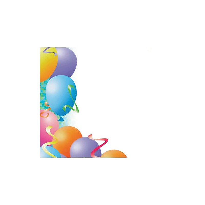 Great Papers! Everyday Envelopes, Party Balloons, 40/Pack (2014370) image 1