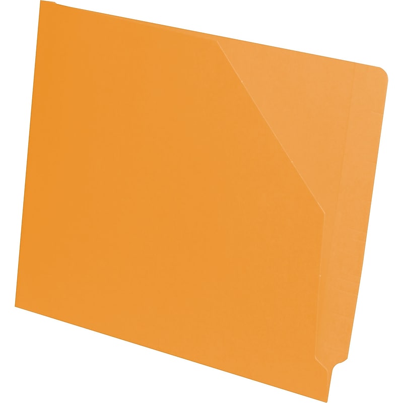 Medical Arts Press File Pocket, Letter Size, Goldenrod, 100/Box (51439GLDNRD) image 1
