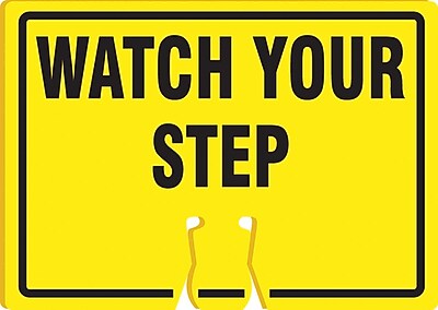 Brady 129444 Traffic Control Sign, Legend "Sidewalk Closed", 12" Height, 18" Width, Black On White