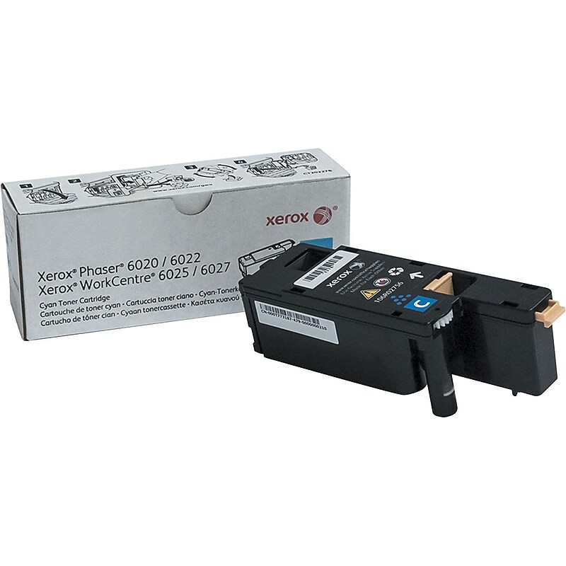 Xerox 106R02756 Cyan Standard Yield Toner   Cartridge image 1