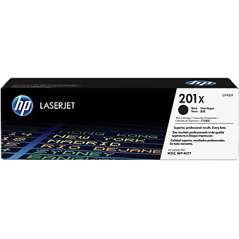 HP 201X Black High Yield Toner Cartridge (CF400X)