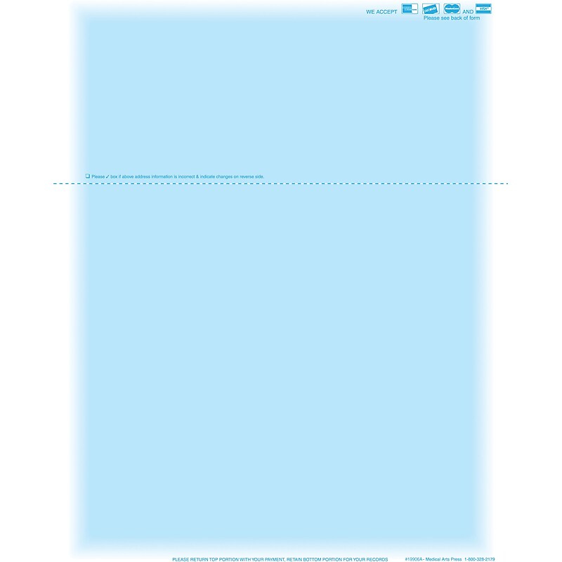 Medical Arts Press Invoices, 500 Sets/Book, 509/Pack (19906A) image 1