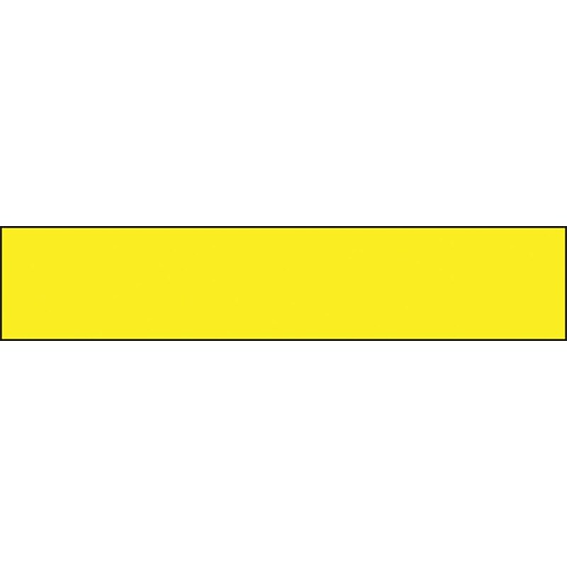 Accuform Plastic Barricade/Perimeter Tape, (BLANK YELLOW), 3" x 1000-ft (MPT200BLNKY) image 1