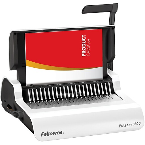 Fellowes® Pulsar+™ Manual Comb Binding Machine Staples