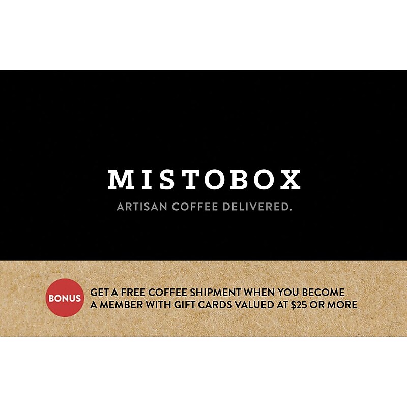 MistoBox $25 Gift Card (75445B2500) image 1