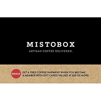 MistoBox Gift Card $100 (Email Delivery)