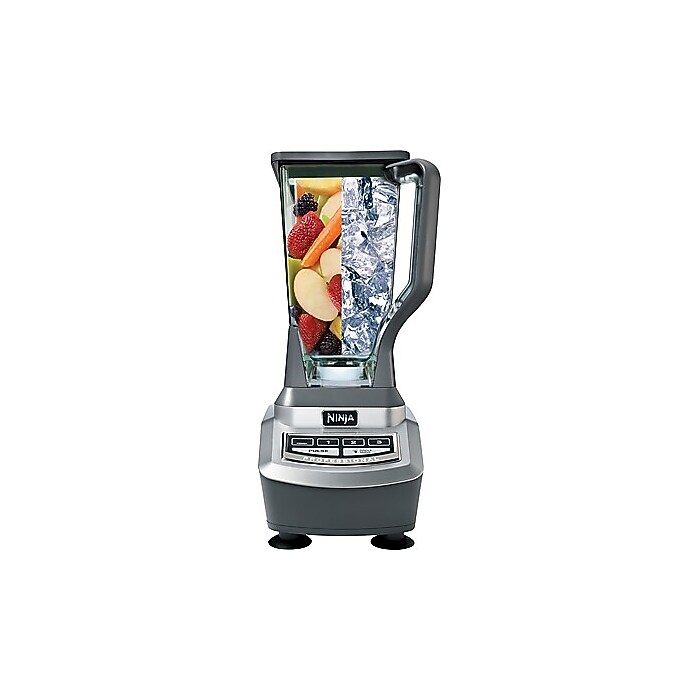 Ninja BL740 Blender with Single Serve Cup Silver (BL740) | Staples