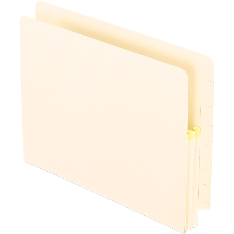 Pendaflex 10% Recycled File Pocket, 1 3/4" Expansion, Letter Size, Manila, 25/Box (PFX12811) image 1