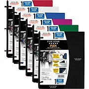 Mead Five Star Flex 1-Subject Hybrid Notebook Binder, 8 1/2" x 11", College Ruled, 80 sheets, Each (08120)