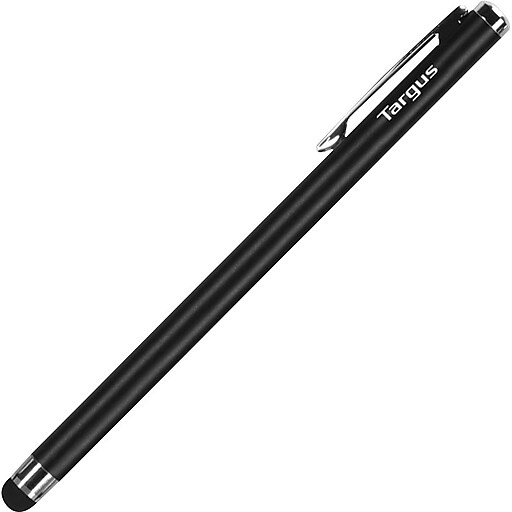 Targus® Slim Stylus For iPad/iPod Touch/iPhone, Black (AMM12US) Staples