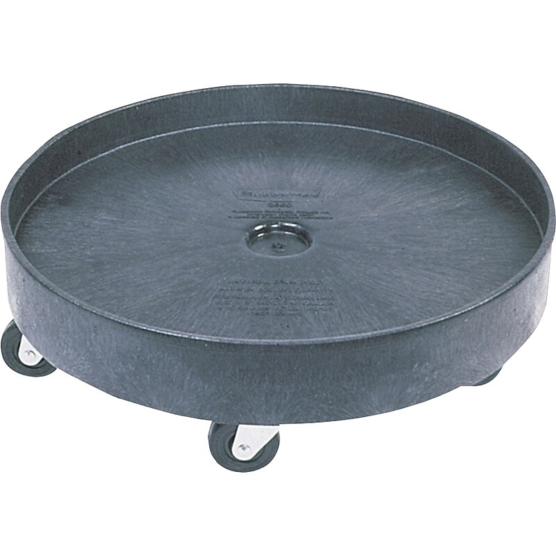 Rubbermaid Brute Universal Drum Dolly, Black (Fg265000Bla) image 1