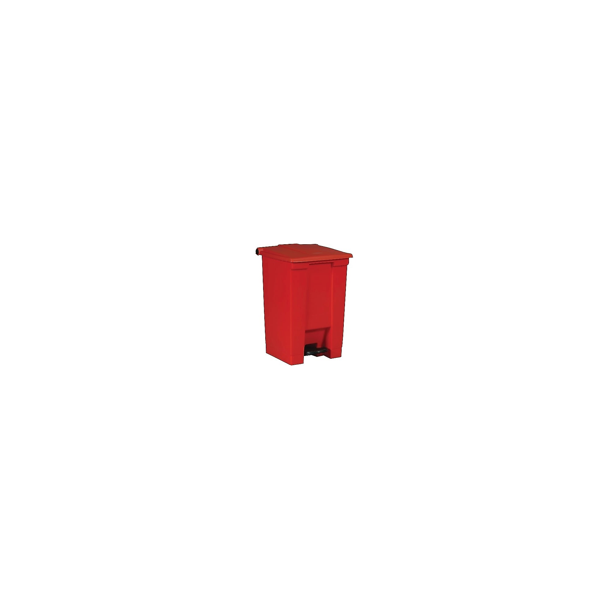 Rubbermaid Step-On Waste Container, 18 Gallon, Red (FG614500RED) Sansujyuku sansujyuku.com